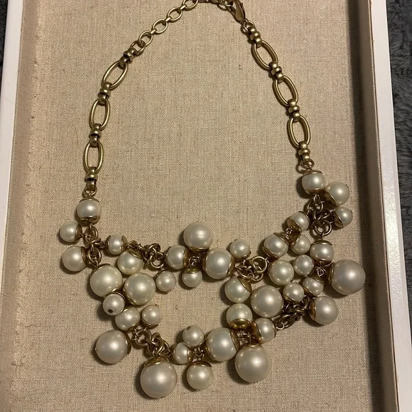 Stella & Dot Pearl bobble necklace - Picture 2 of 4